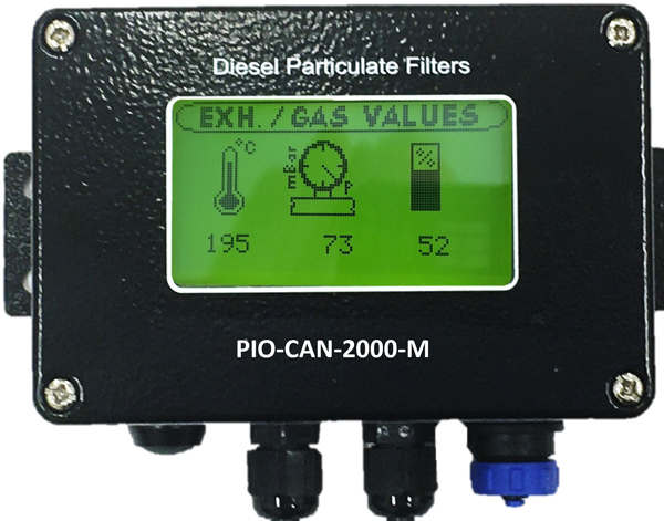 Ersatz-Filter-Monitor für PIO2000