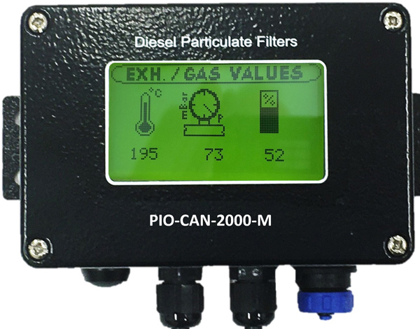 Ersatz-Filter-Monitor für PIO2000